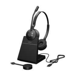 Jabra Engage 55 SE Stereo Trådløs Headset Sort