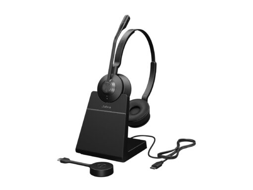 Jabra Engage 55 SE Stereo Trådløs Headset Sort