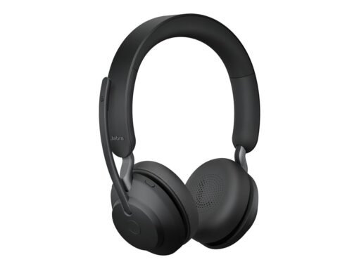 Jabra Evolve2 65 UC Stereo Trådløs Headset Sort