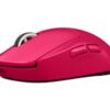 Logitech G PRO X SUPERLIGHT 2 Optisk Trådløs Pink