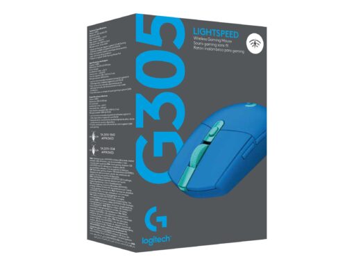 Logitech G305 Optisk Trådløs Blå