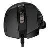 Logitech Gaming Mouse G502 (Hero) Optisk Kabling Sort