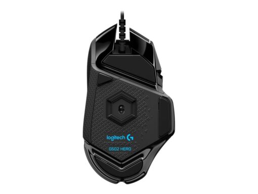 Logitech Gaming Mouse G502 (Hero) Optisk Kabling Sort