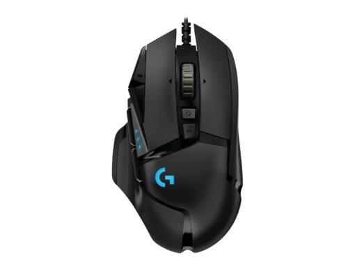 Logitech Gaming Mouse G502 (Hero) Optisk Kabling Sort