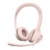 Logitech H390 Kabling Headset Pink