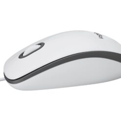 Logitech M100 Optisk Kabling Hvid