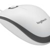 Logitech M100 Optisk Kabling Hvid