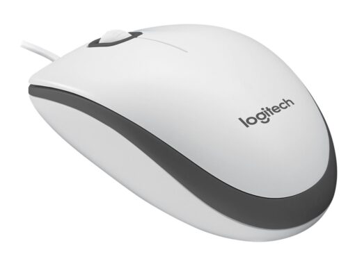 Logitech M100 Optisk Kabling Hvid