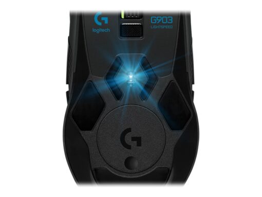 Logitech Wireless Gaming Mouse G903 LIGHTSPEED HERO 16K sensor Optisk Trådløs Kabling Sort