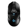 Logitech Wireless Gaming Mouse G903 LIGHTSPEED HERO 16K sensor Optisk Trådløs Kabling Sort