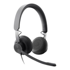 Logitech Zone Wired Kabling Headset Sort