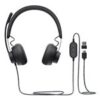 Logitech Zone Wired MSFT Teams Kabling Headset Sort