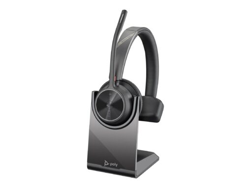 Poly Voyager 4310 Trådløs Kabling Headset Sort