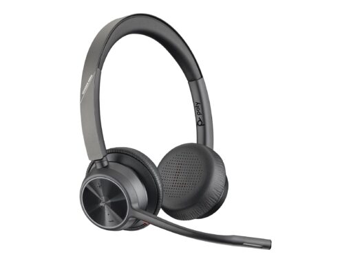 Poly Voyager 4320-M Trådløs Kabling Headset Sort