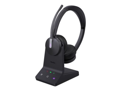 Yealink WH64 Dual Trådløs Headset Sort