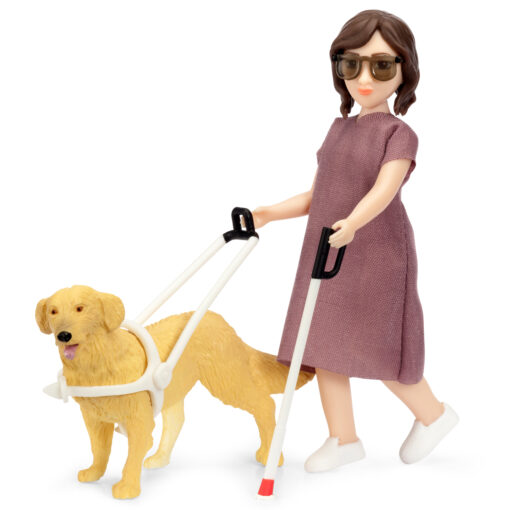 Lundby Docka Blindkäpp Hund