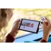 Nintendo Switch OLED - Spilkonsol - hvid - med Nintendo Switch Online 12-måneders medlemskab