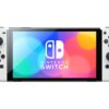 Nintendo Switch OLED - Spilkonsol - hvid - med Nintendo Switch Online 12-måneders medlemskab